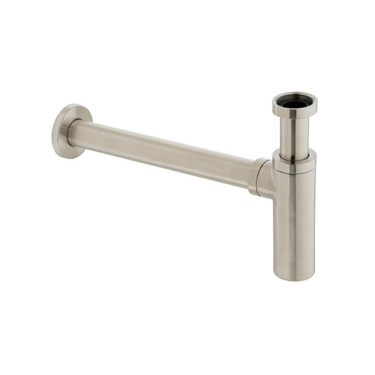 VADO INDIVIDUAL ROUND 1.1/4" BOTTLE TRAP BRUSHED NICKEL £65 - RRP £80