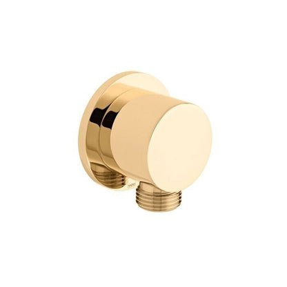 VADO INDIVIDUAL ROUND WALL OUTLET SHOWER ELBOW BRIGHT GOLD £50 - RRP £75