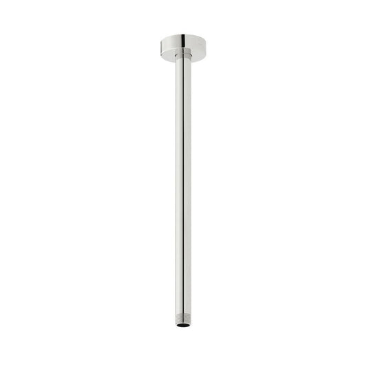 VADO 12" CEILING MOUNTED ROUND SHOWER ARM IN BRUSHED NICKEL £60 - RRP £110