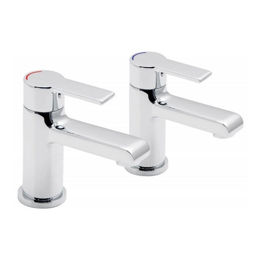 VADO ION 3/4" BATH PILLAR TAPS CHROME £99 - RRP £155