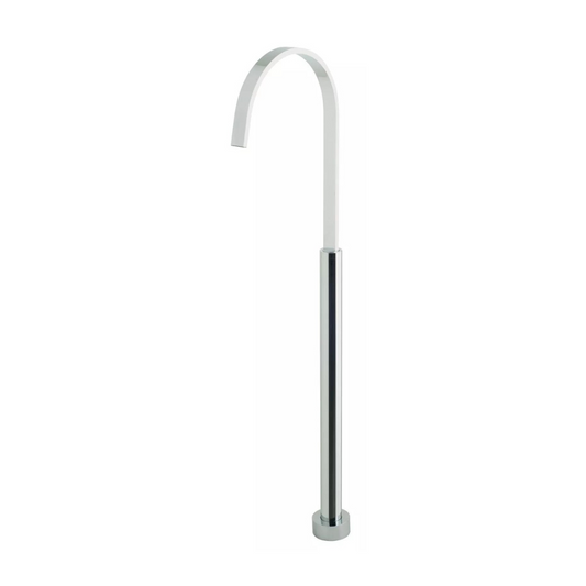 VADO GEO FLOOR STANDING CHROME BATH FILLER / SPOUT  £430  - RRP £630