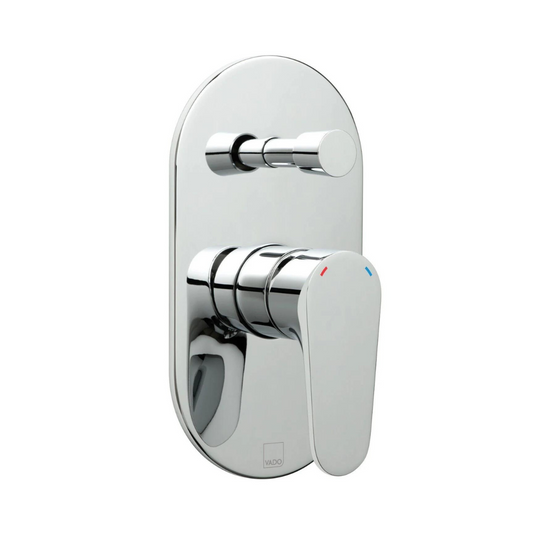 VADO ASCENT CONCEALED 2 OUTLET MANUAL SHOWER VALVE CHROME £125 - RRP £225