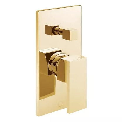 VADO NOTION CONCEALED 2 OUTLET MANUAL SHOWER VALVE BRIGHT GOLD £199 - RRP £420