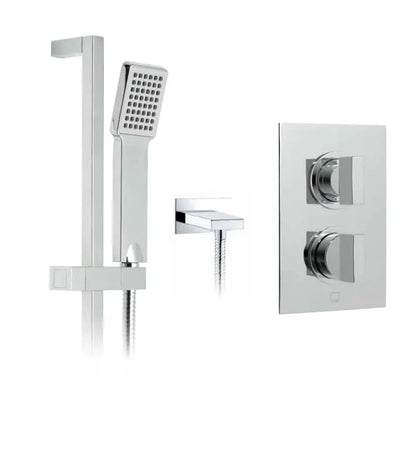 VADO NOTION 1 OUTLET COMPLETE THERMOSTATIC SHOWER  VALVE & SHOWER KIT £395 - RRP £795