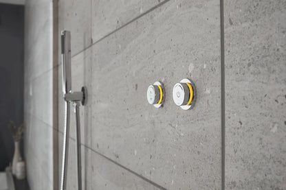 VADO SENSORI SMART DIAL 2 OUTLET THERMOSTATIC BATH SHOWER VALVE CHROME £995 - RRP £1195