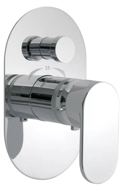 VADO LIFE 2 OUTLET SINGLE LEVER CHROME CONCEALED THERMOSTATIC SHOWER VALVE £225 - RRP £575