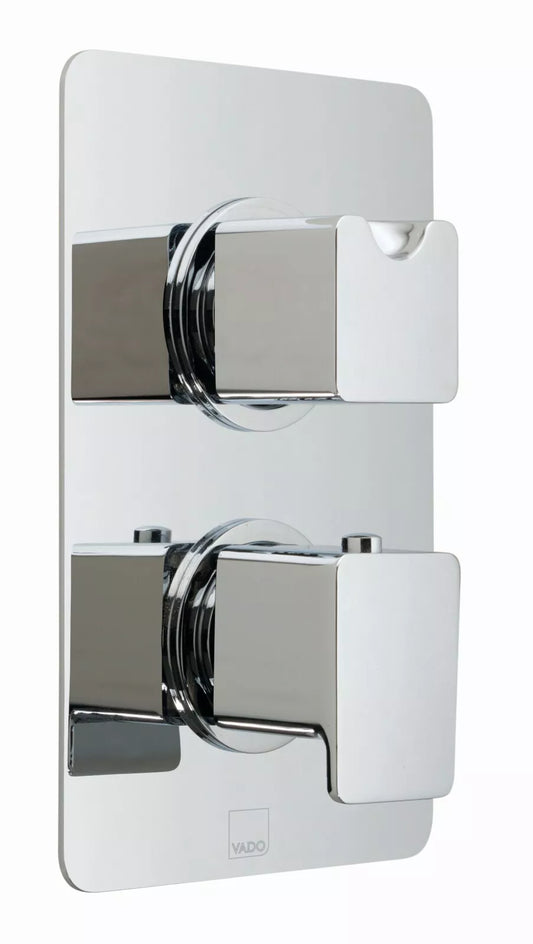 VADO PHASE 1 OUTLET CONCEALED CHROME THERMOSTATIC SHOWER VALVE £225 - RRP £495