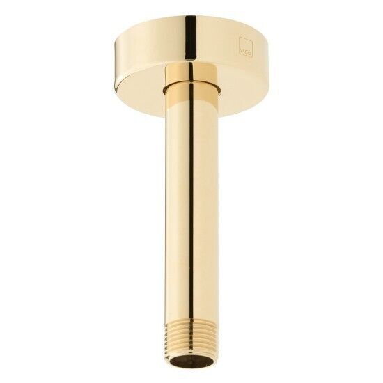 VADO 4" CEILING MOUNTED ARM ROUND IN BRIGHT GOLD £65 - RRP £110