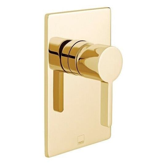 VADO EDIT CONCEALED 1 OUTLET MANUAL SHOWER VALVE BRIGHT GOLD £185 - RRP £360