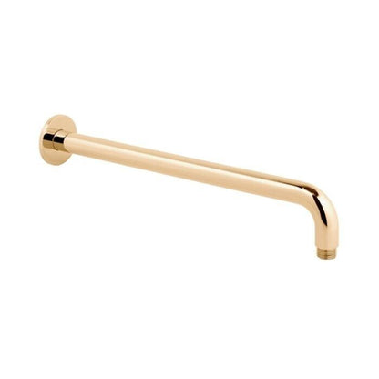 VADO EASYFIX WALL MOUNTED SHOWER ARM ROUND IN BRIGHT GOLD £99 - RRP £180