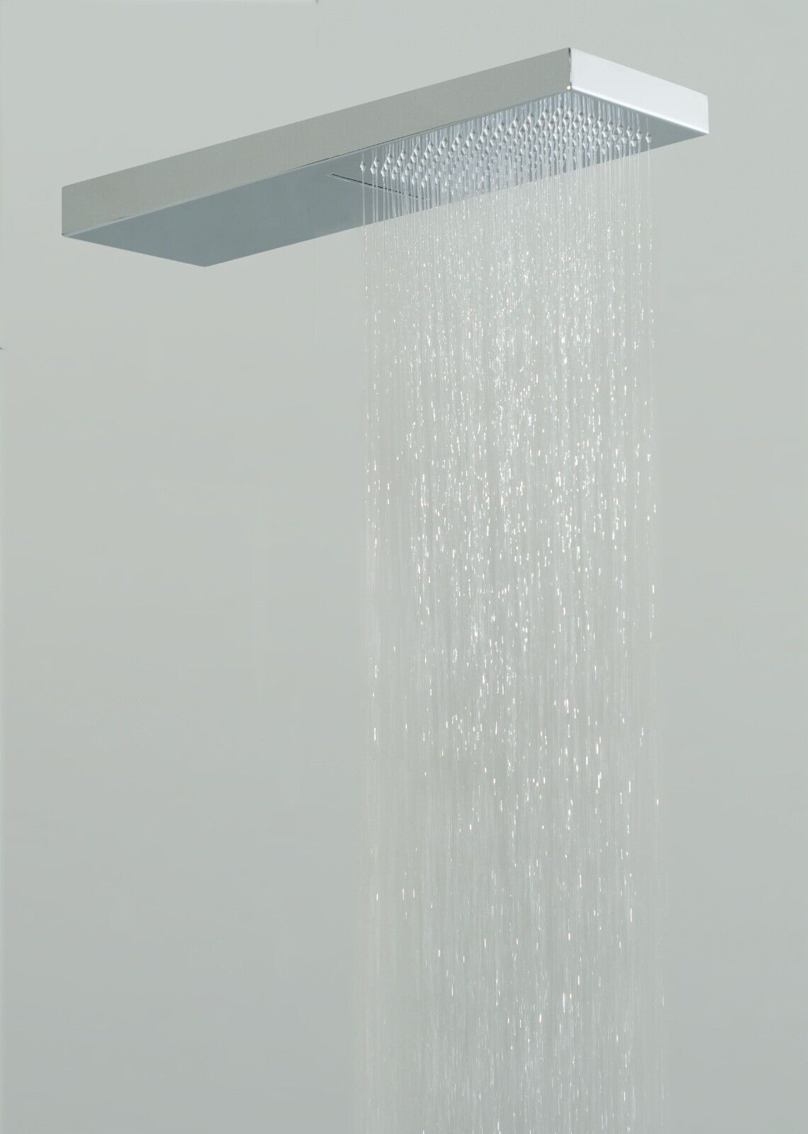 VADO INGOT SQUARE 2 FUNCTION WALL MOUNTED FIXED SHOWER HEAD CHROME £275 - RRP £495